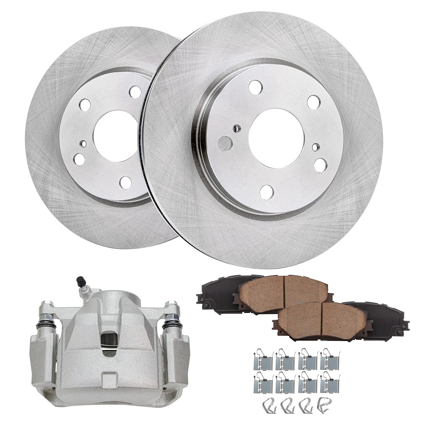 Detroit Axle - Front Brake Kit for Toyota RAV4 Prius V Lexus HS250h