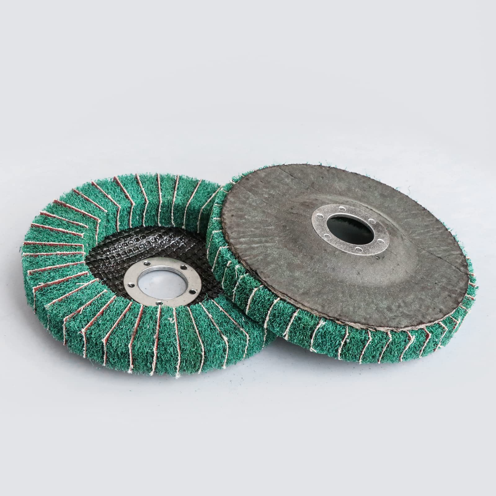 5-calowa tarcza polerska Scoupad z nylonowym włóknem, polerująca, szlifierska, włóknina, 125 * 22 mm(5Pcs)