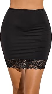 Half Slips for Women Lace Underskirt Half Slip for Underdresses