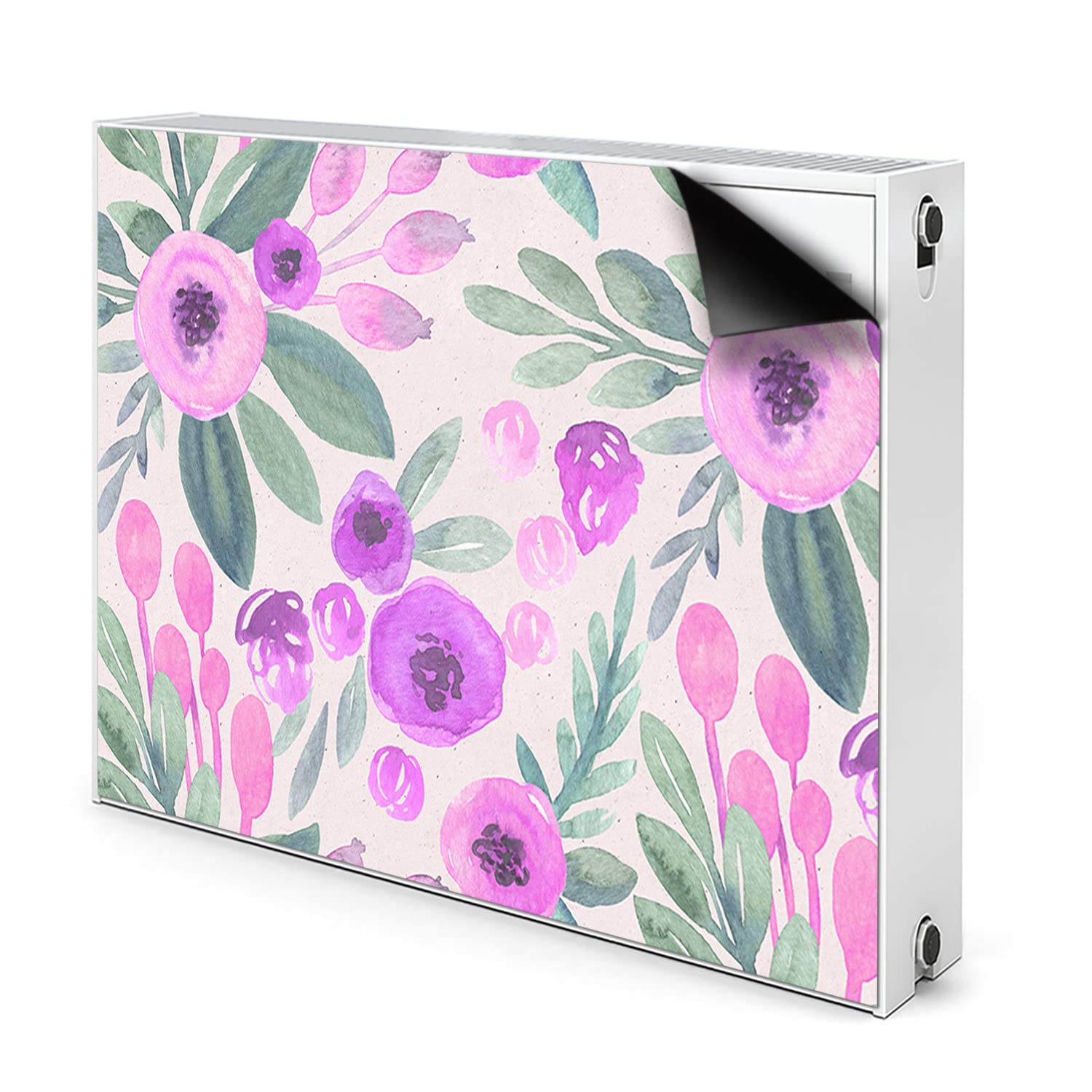 Tapis décoratif pour radiateur 100x60cm rose dans votre salon chic