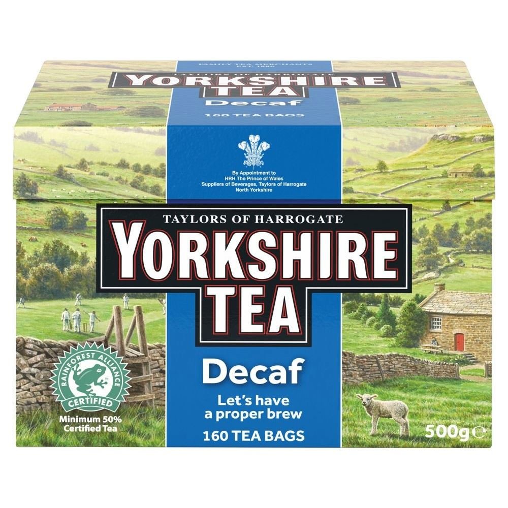 Yorkshire Decaf Teabags 160 w opakowaniu - opakowanie 6 szt.