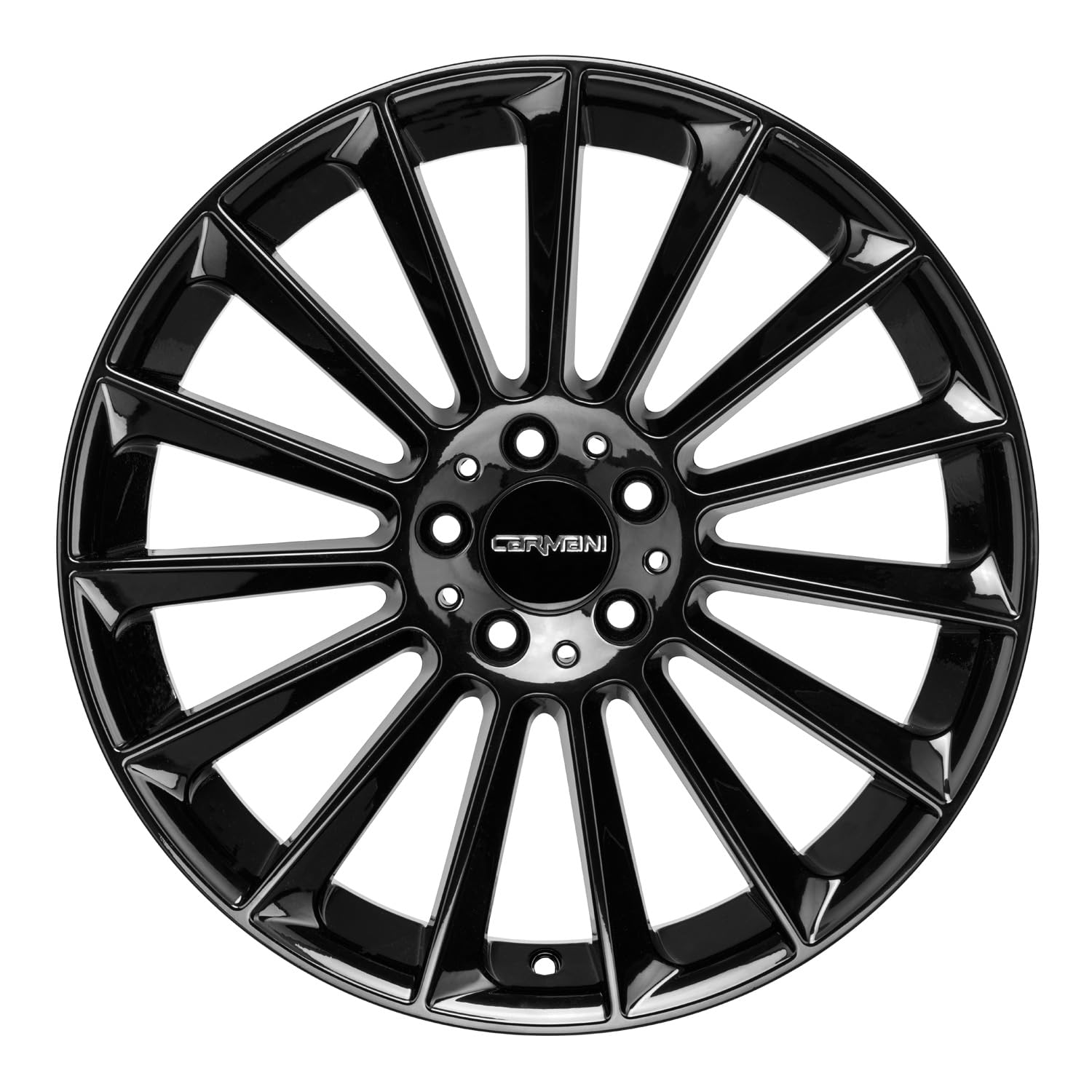 4x Carmani alloy rims 17 Fritz 10.0x22 ET50 5x112 black