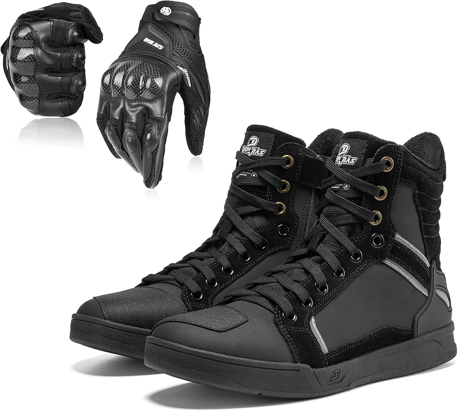 BORLENI Motorcycle Shoes and Motorcycle Gloves