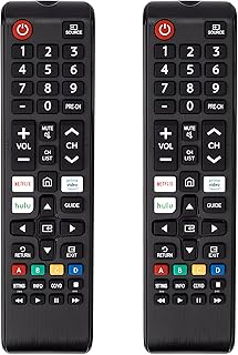 【Pack of 2】 New Universal Remote for All Samsung TV Remote, Replacement Compatible with All Samsung Smart TV, LED, LCD, HDTV, 3D, Series TV