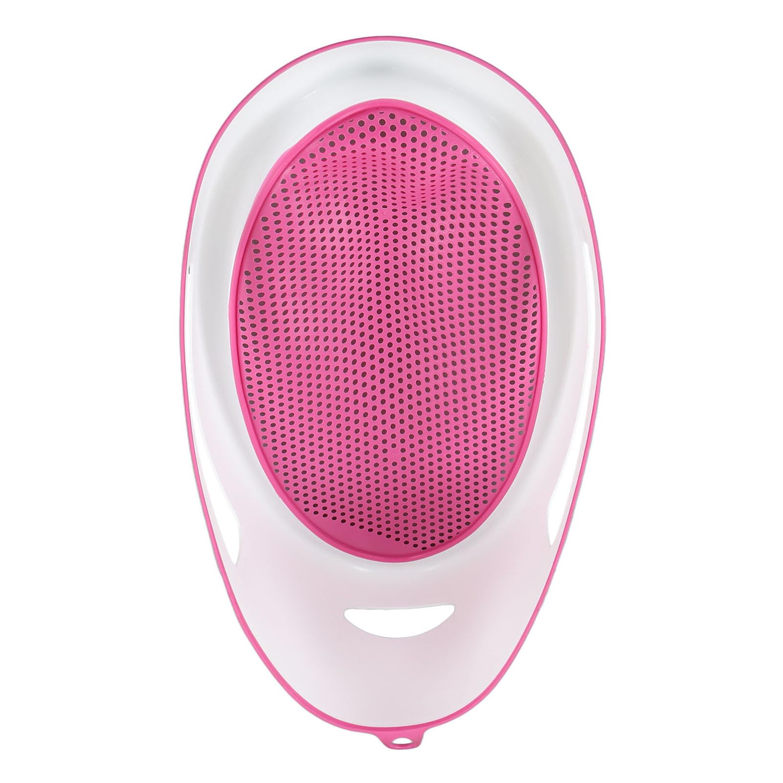 Baby Bath Tub Support Soft Baby Bath Support Quick Drying Safe Durable Lightweight TPE Soft Silicone Pink