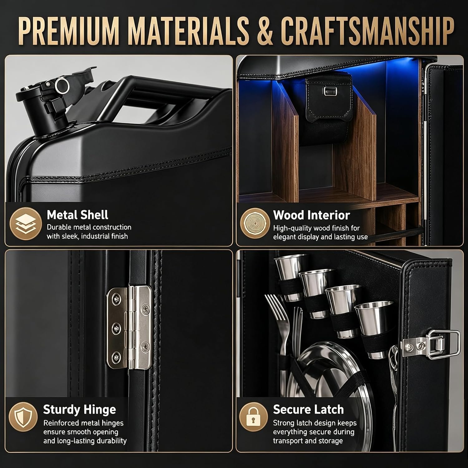 Mini-bar-Schrank-Set, 20-Liter-kanister, Kreativer Weinschrank, Kleines Mobiles Geschenk, Personalisierte Kleine Bar, Aufbewahrungsbox Für Mini-dosen, Originelle Geschenkidee