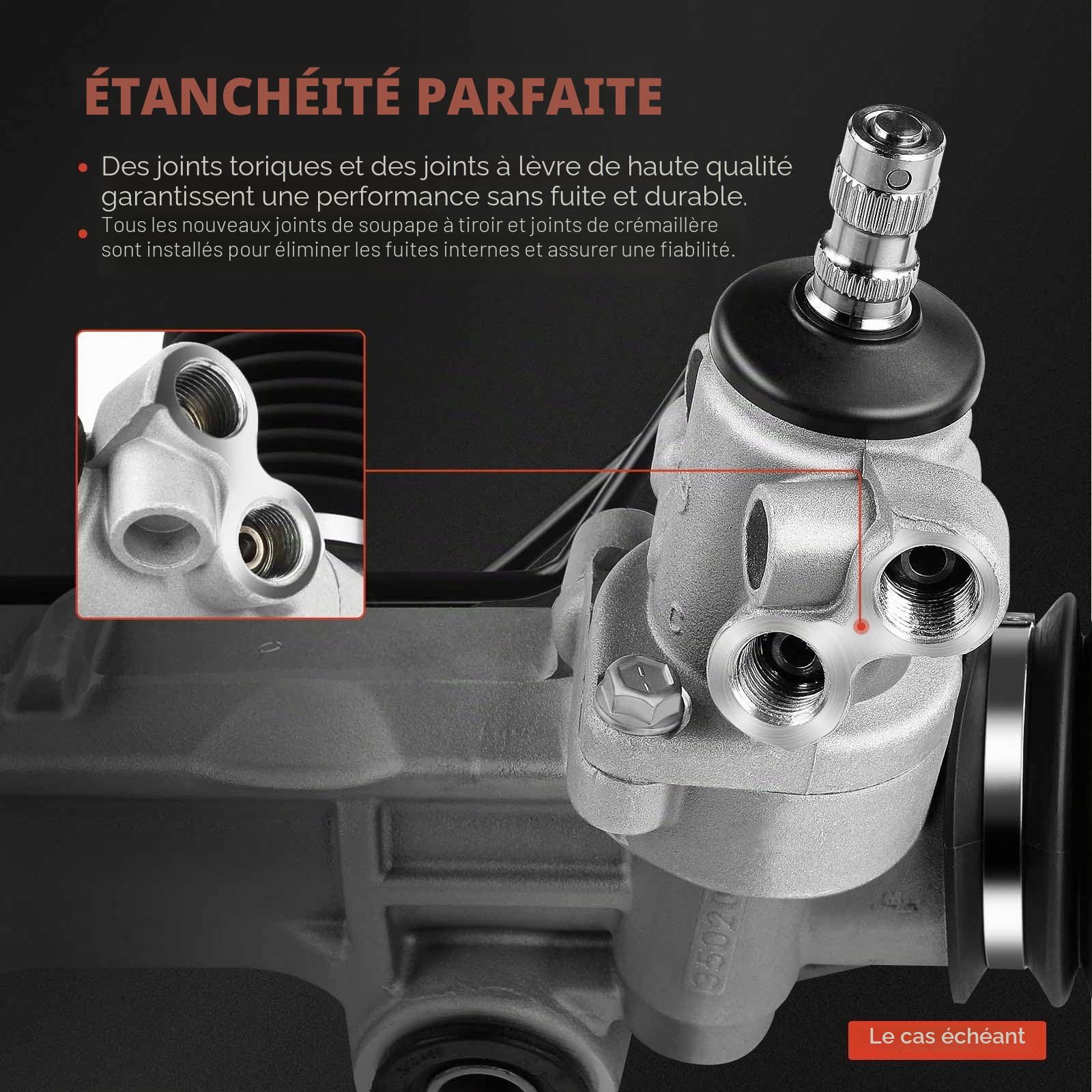 Frankberg 1x boîtier de direction + 1x embout de biellette de direction | ES3525; Compatible avec: Golf IV Variant 1J5, Nouvelle Coccinelle 1C1 9C1, B.o.r.a 1J2, A3 8L1, O.c.t.a.v.i.a I 1U2