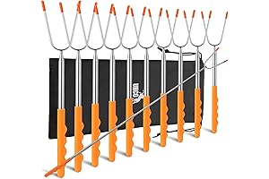 UNCO Marshmallow and Hot Dog Roasting Sticks for the Perfect Campfire Experience