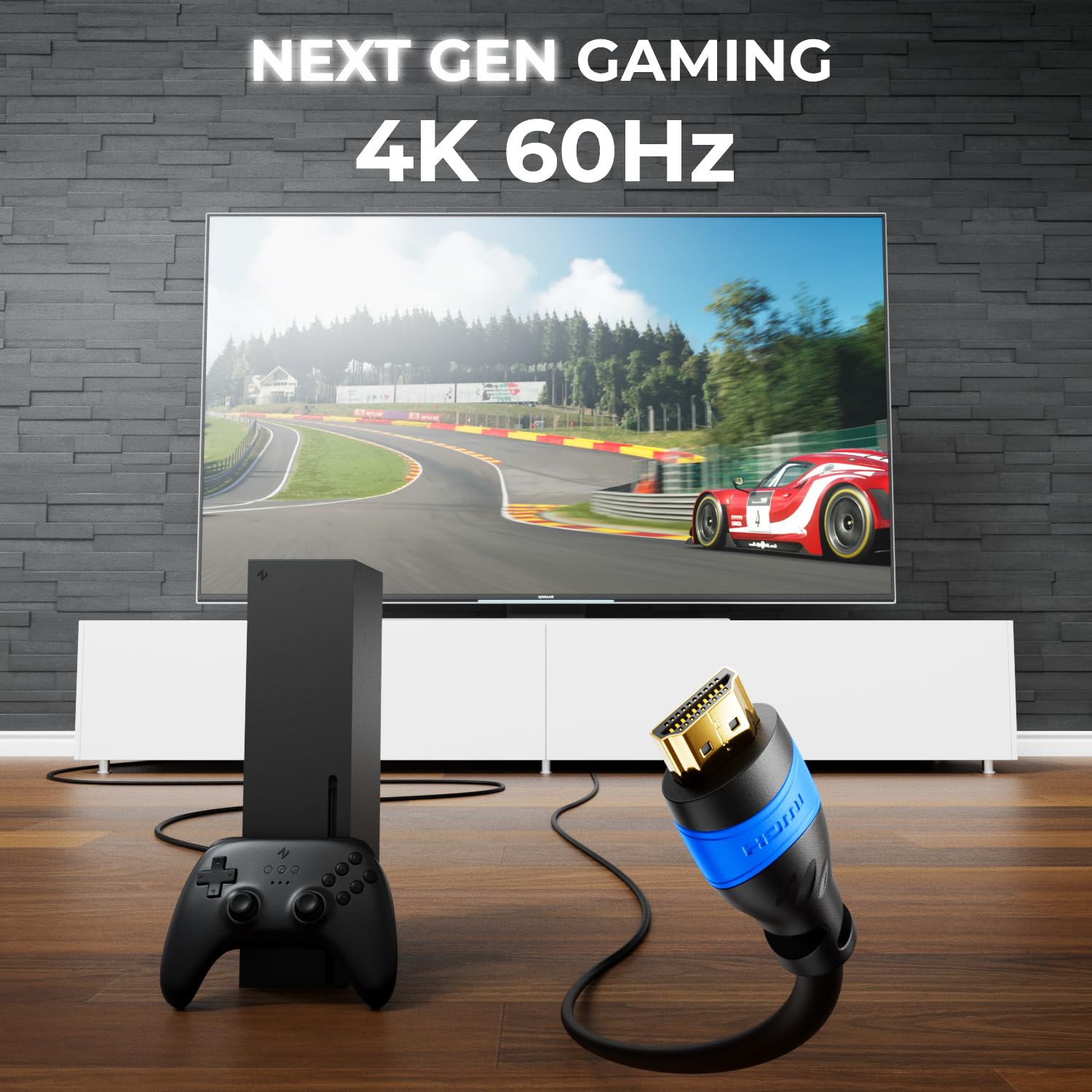 deleyCON 2m Cavo HDMI 2.0a/b - Alta Velocità con Ethernet - UHD 2160p 4K@60Hz 4:4:4 HDR HDCP 2.2 ARC CEC Ethernet 18Gbps 3D Full HD 1080p Dolby - Nero