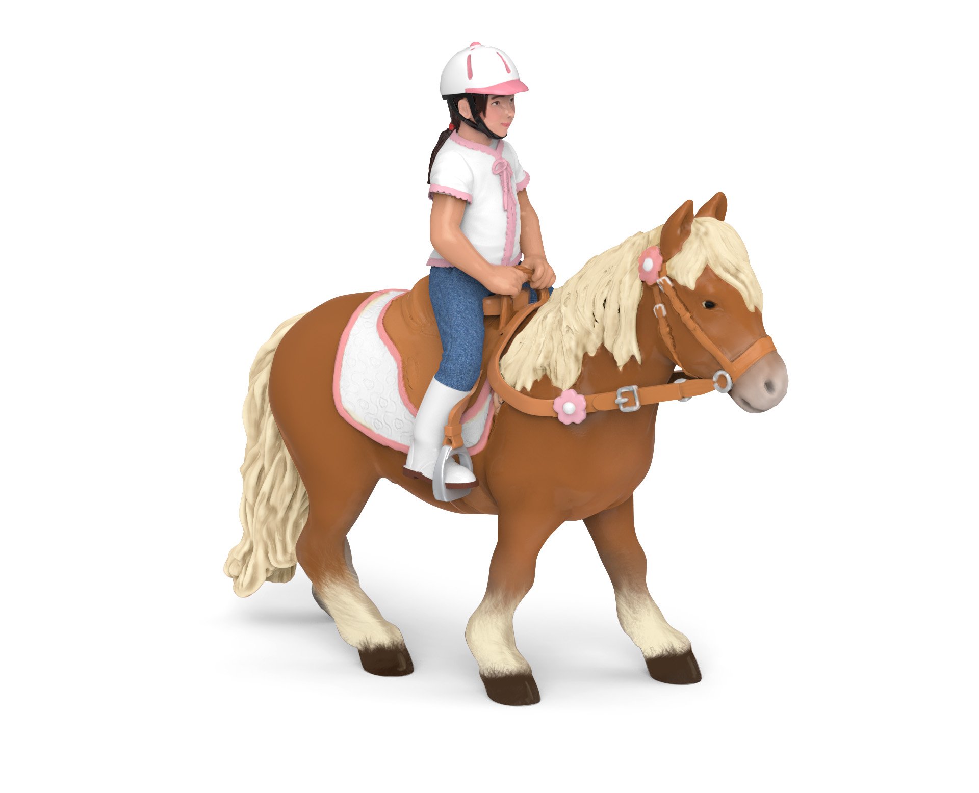 Papo - Child Rider Figure, Young Passionate about Horse Riding for Children from 3 Years - Encouraging Love of Horses and Learning about the Sport