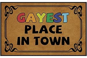 Gayest Place in Town Doormat