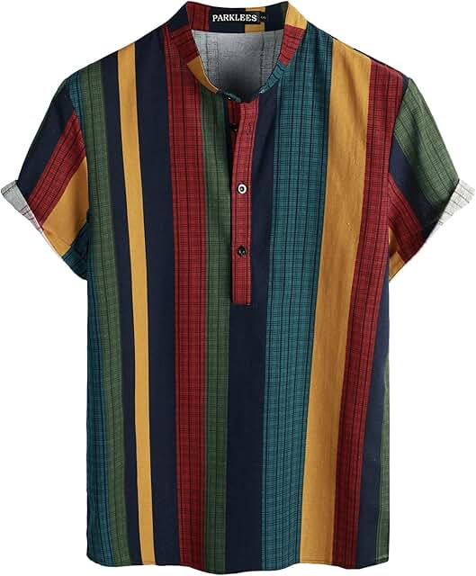 Amazon.co.uk grandad shirts for men short sleeve