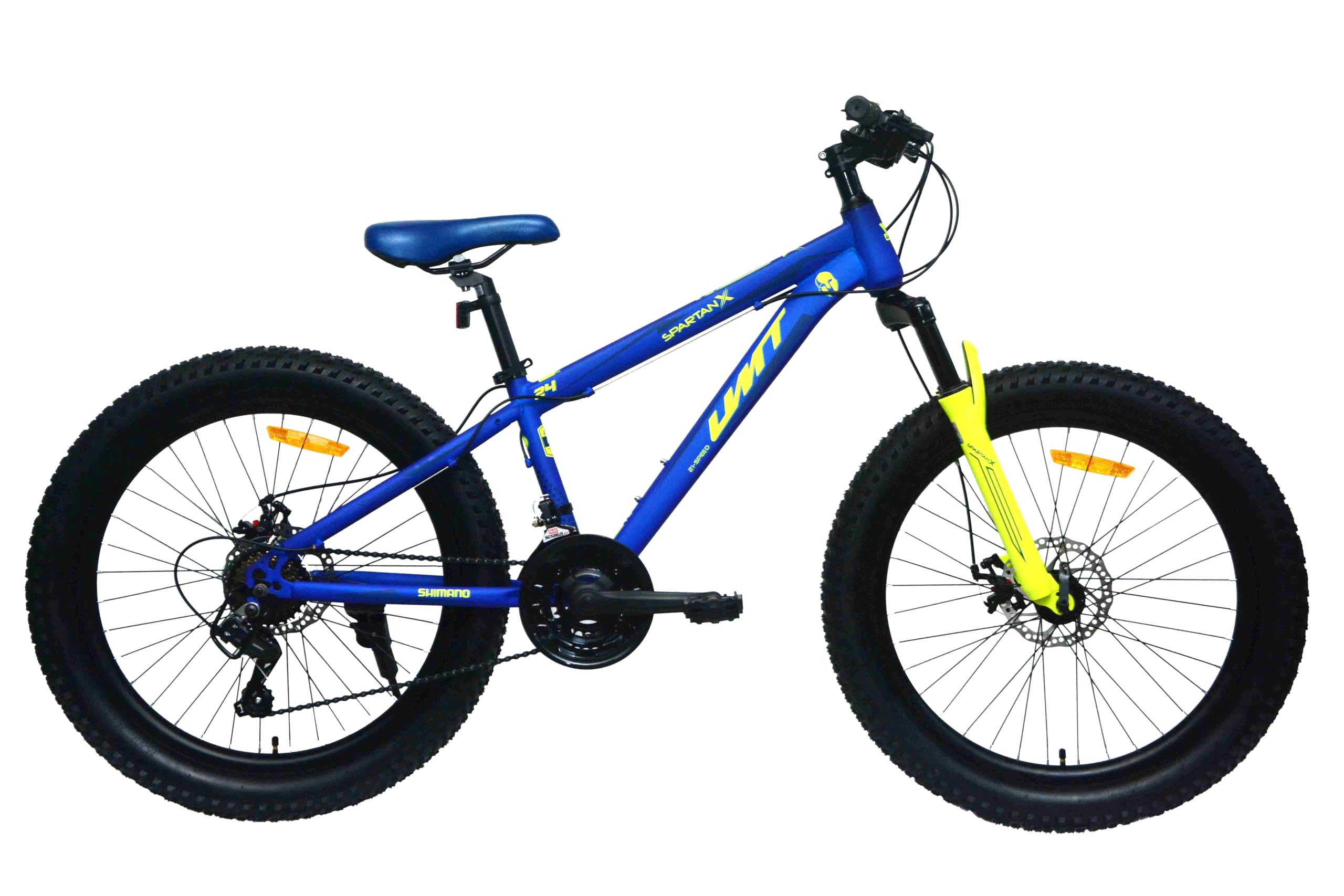 DEPORBIKES ️ Fahrrad 24 Zoll für Kinder von 8-12 Jahren | Mountainbike + Fat 3.0 Räder + 21 Gänge Shimano + Vorderradaufhängung