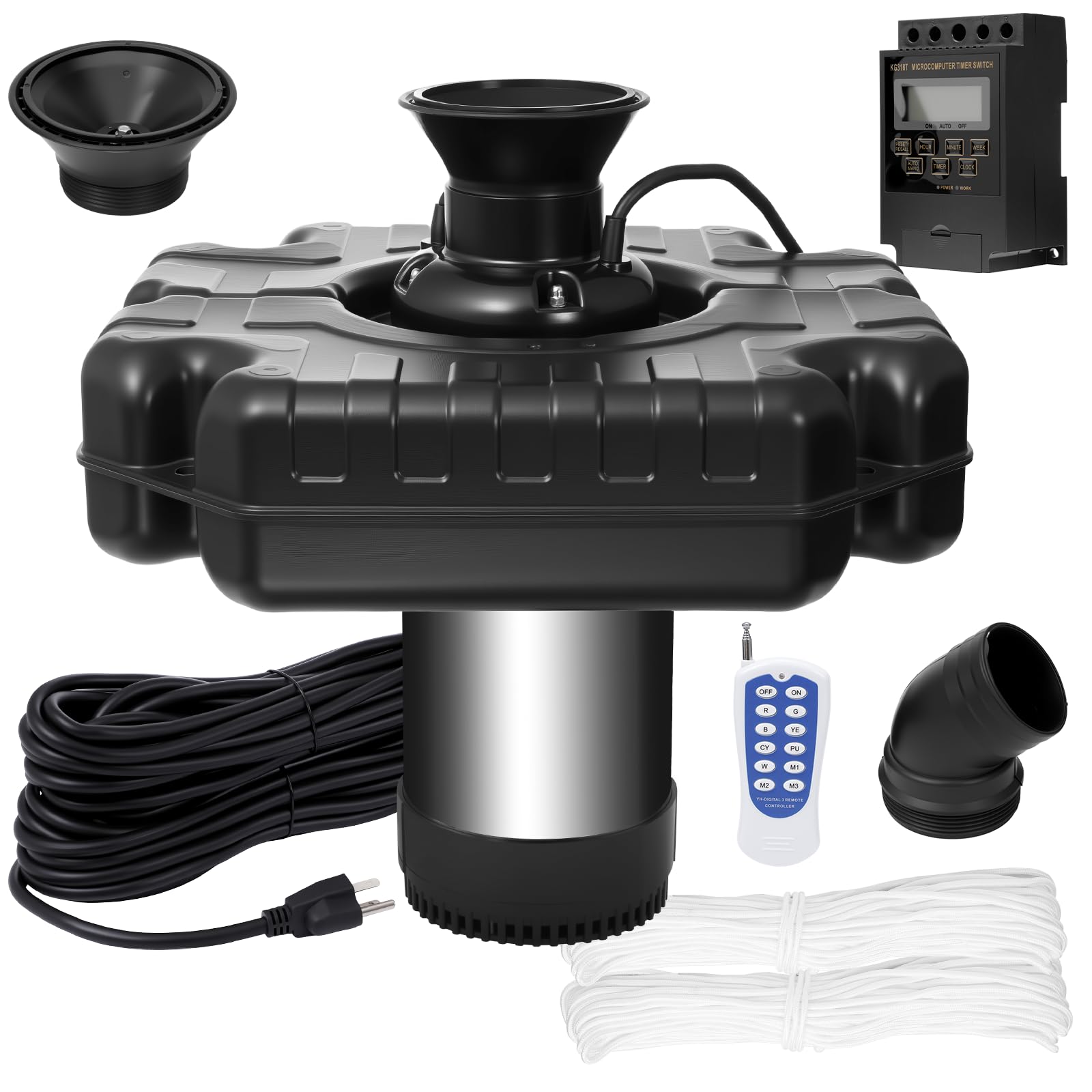 Photo 1 of 1HP Pond Fountain Aerator with Timer
