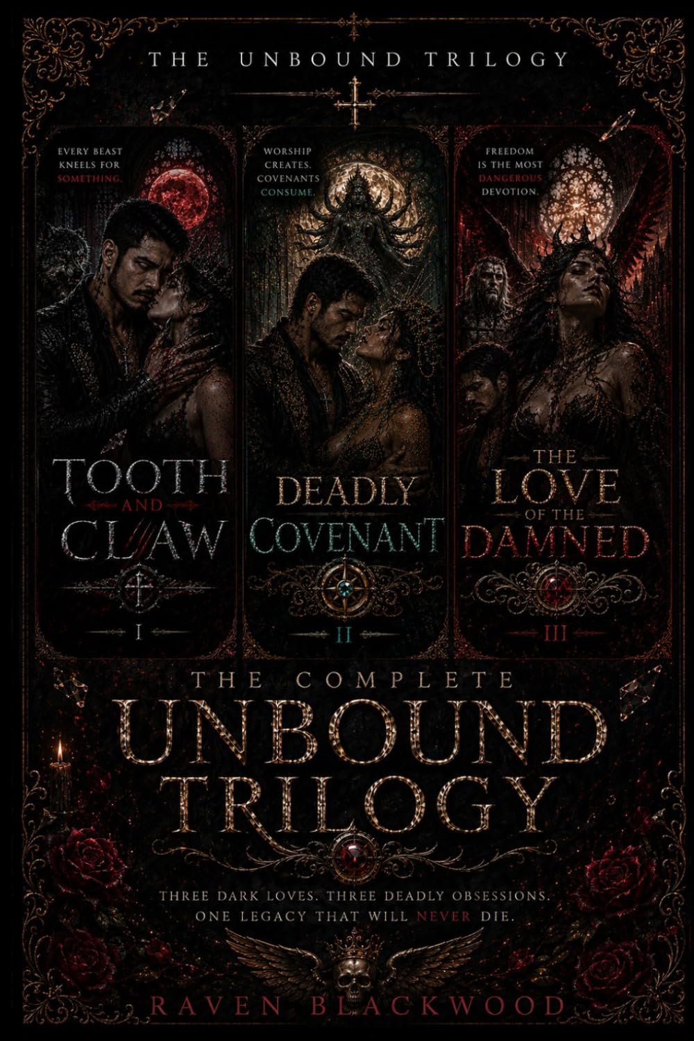 The Unbound Trilogy: The Complete Edition: Tooth and Claw, Deadly Covenant, and The Love of the Damned