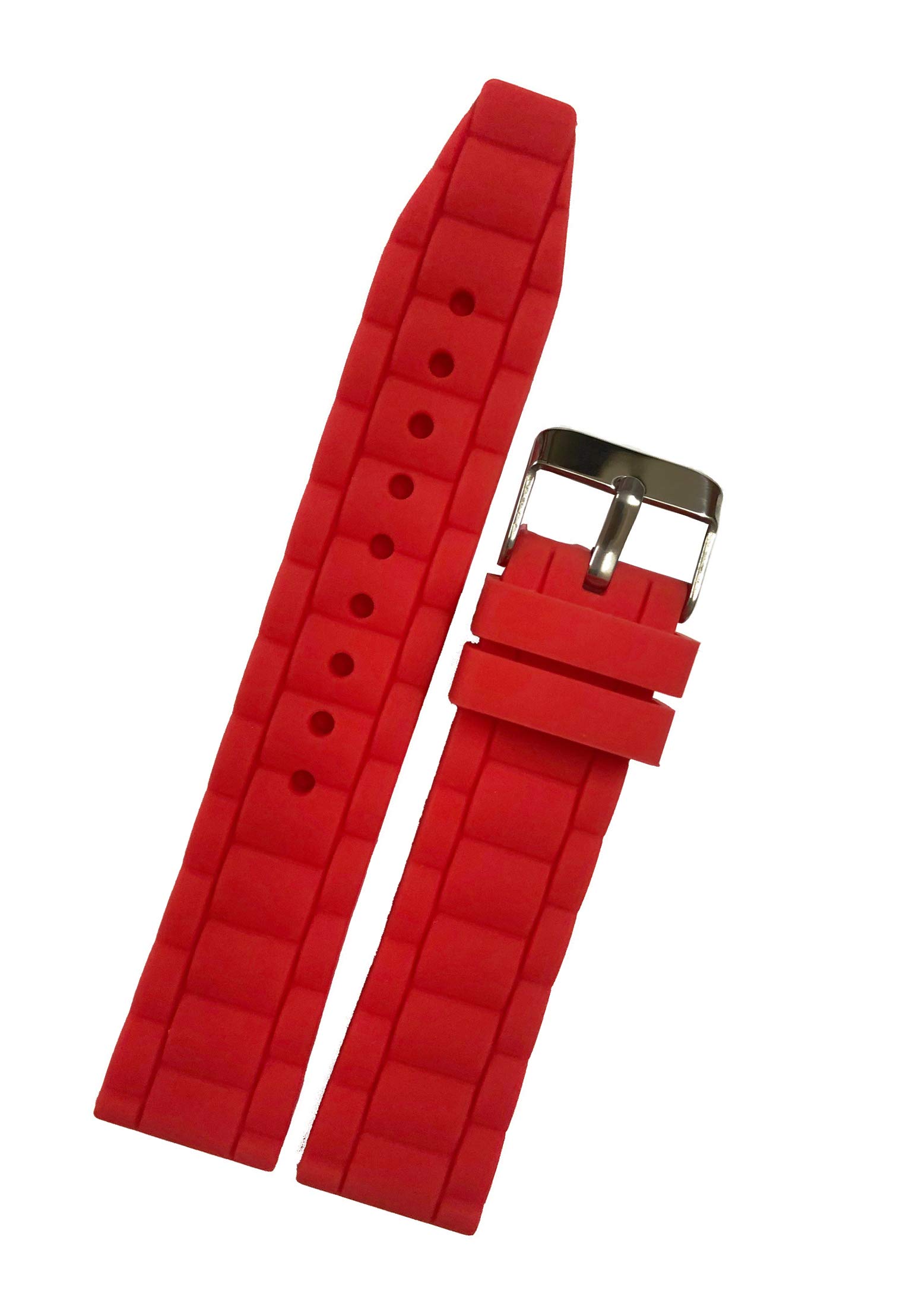 SURU® 20MM Silicone Watch Strap / Watch Band (Width- 20mm /Colour- Red) D660 (B08WLVZXSY) Amazon Price History, Amazon Price Tracker