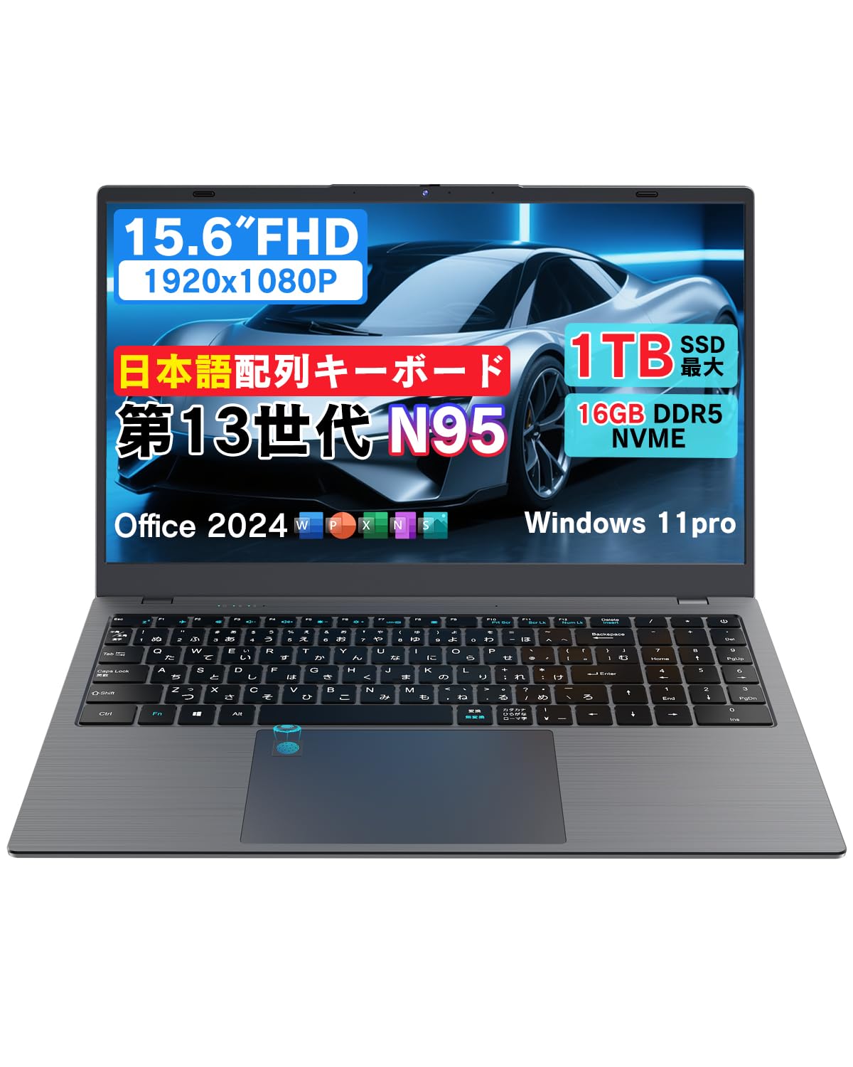 Amazon.co.jp: 【ノートパソコン DDR5 16GBメモリ+512GB Nvme SSD 