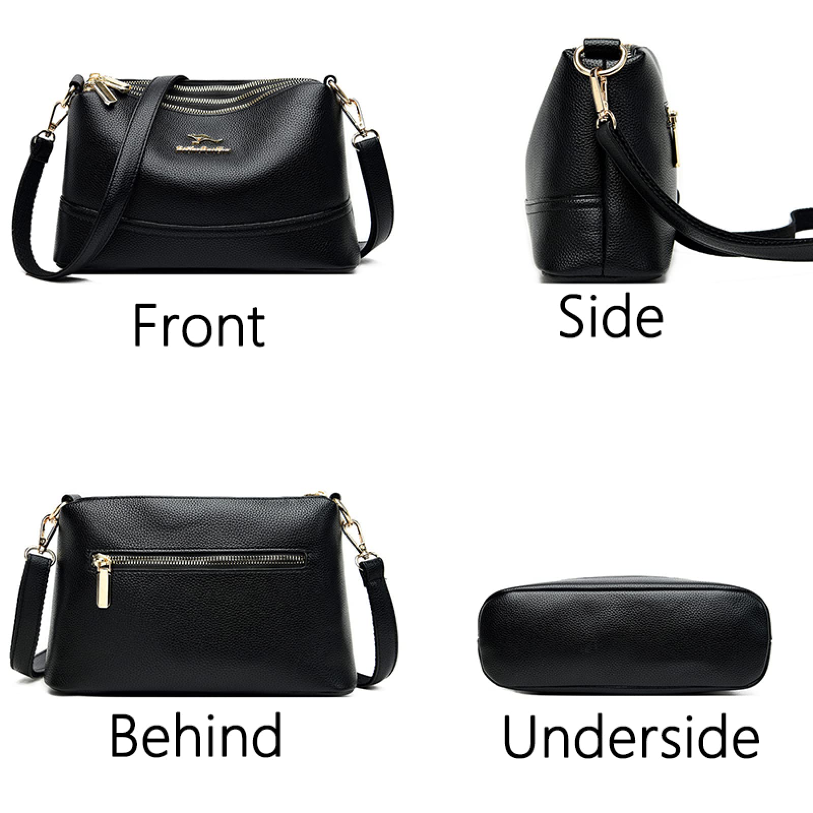 Bolsos de mensajero para mujer, bolsos de cuero, bolsos de lujo, bolsos de mensajero de hombro de diseñador para mujer, 2022