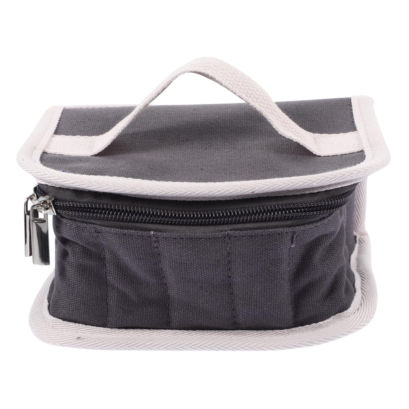 PartyKindom Essential Oil Bag Essential Oil Carrying Box Lightweight Storage Case Grey