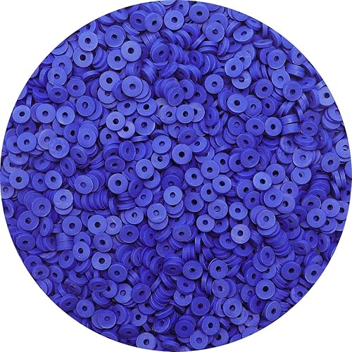 Miniatura 9 de IOOLEEM Más de 2000 cuentas de arcilla ciana, cuentas de arcilla polimérica para hacer pulseras, cuentas de arcilla para hacer joyas, cuentas de