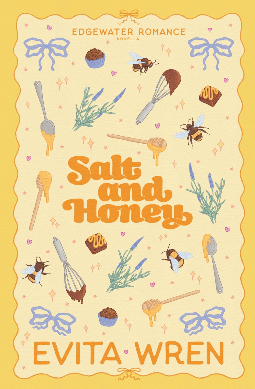 Salt and Honey: A reluctant allies, grumpy sunshine small town romance novella (Edgewater Romance)