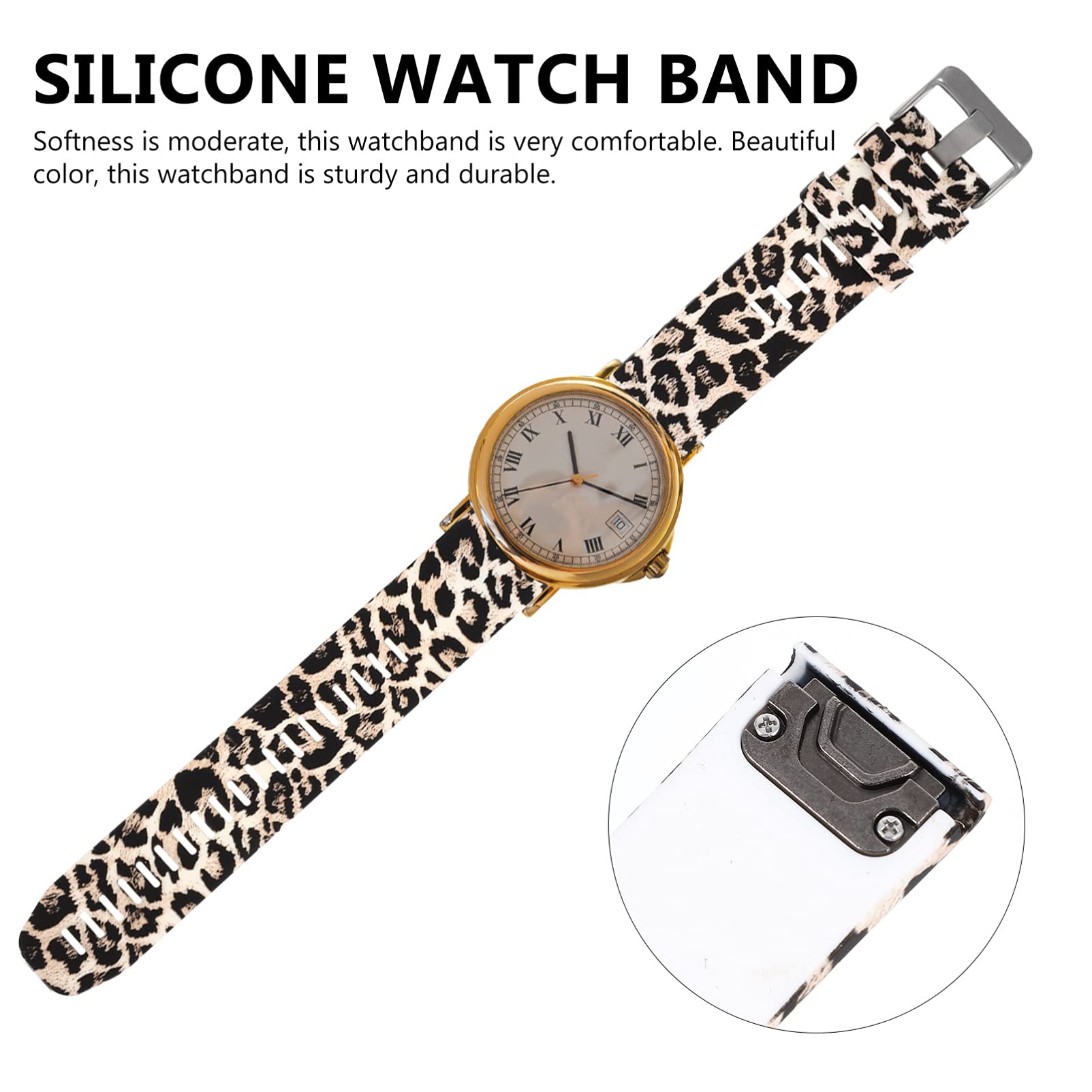 Hemobllo 3 Pcs Bracelet Silicone Montre Smart Watch Bands Smartwatch Décoratif Montre Bande Remplacement Bracelet e Accessoires e Ceinture Confortable Gel De Silice