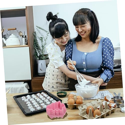 Miniatura 3 de Abaodam 36 Pcs Cake Mold Jelly Mold Cake Making Mold Sugar Molds Non-stick Mold Muffin Cup Ballet Cake Topper Baking Mold Bakery Mold Potato Chip