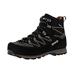 AKU Men's Trekker Lite III Wide GTX Hiking Shoes, Black Orange, 7 UK