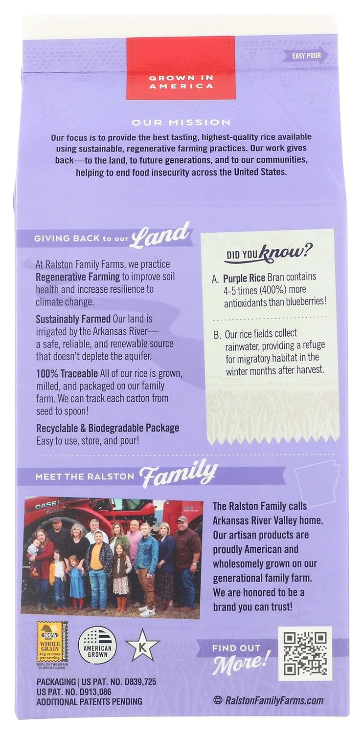 Ralston Family Farms Purple Rice 16 oz thumbnail 4