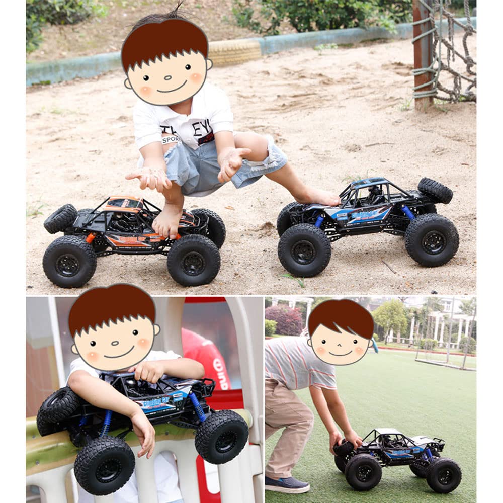 RC Buggy 18,9 Pollici Grande Veicolo RC Fuoristrada, Auto Telecomandata Drift ad Alta Velocità 4WD, Camion RC Arrampicata Ammortizzante 2,4G, Auto Da Corsa Giocattolo Elettrica, Regalo Per Bamb
