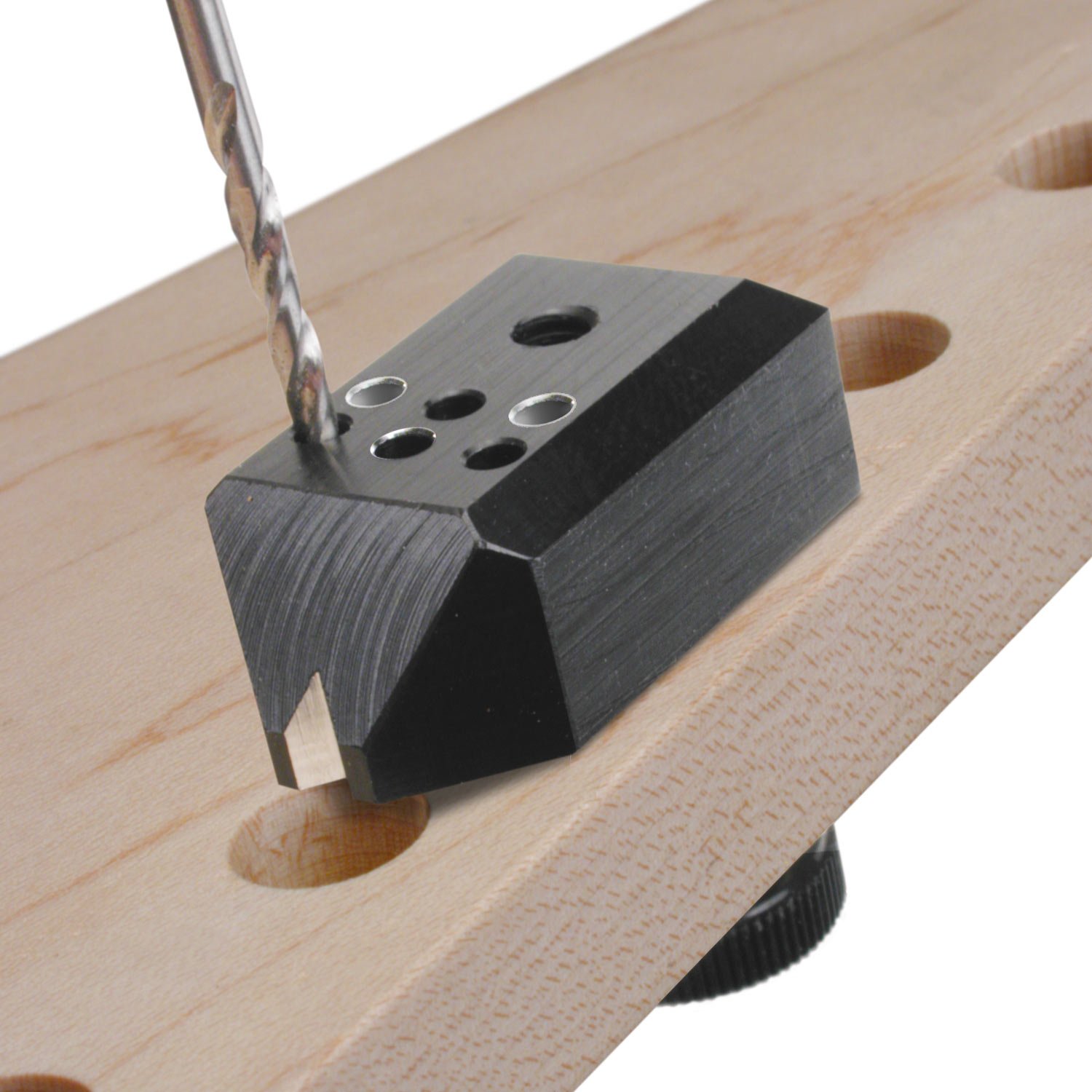 StewMac Tuner Pin Drill Jig, per Liuteria e Chitarre Professionale | Tuner Pin Drill Jig, per liuteria e riparazione professionale. Qualità professionale StewMac, garanzia a vita.