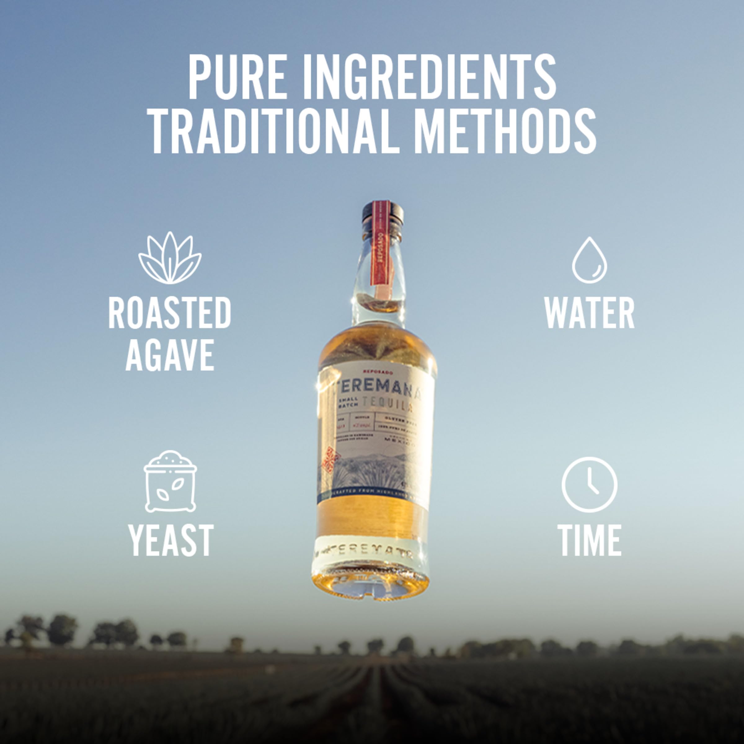 Teremana Tequila Reposado 100% Agave Blue Weber 40% Vol. 0,75l