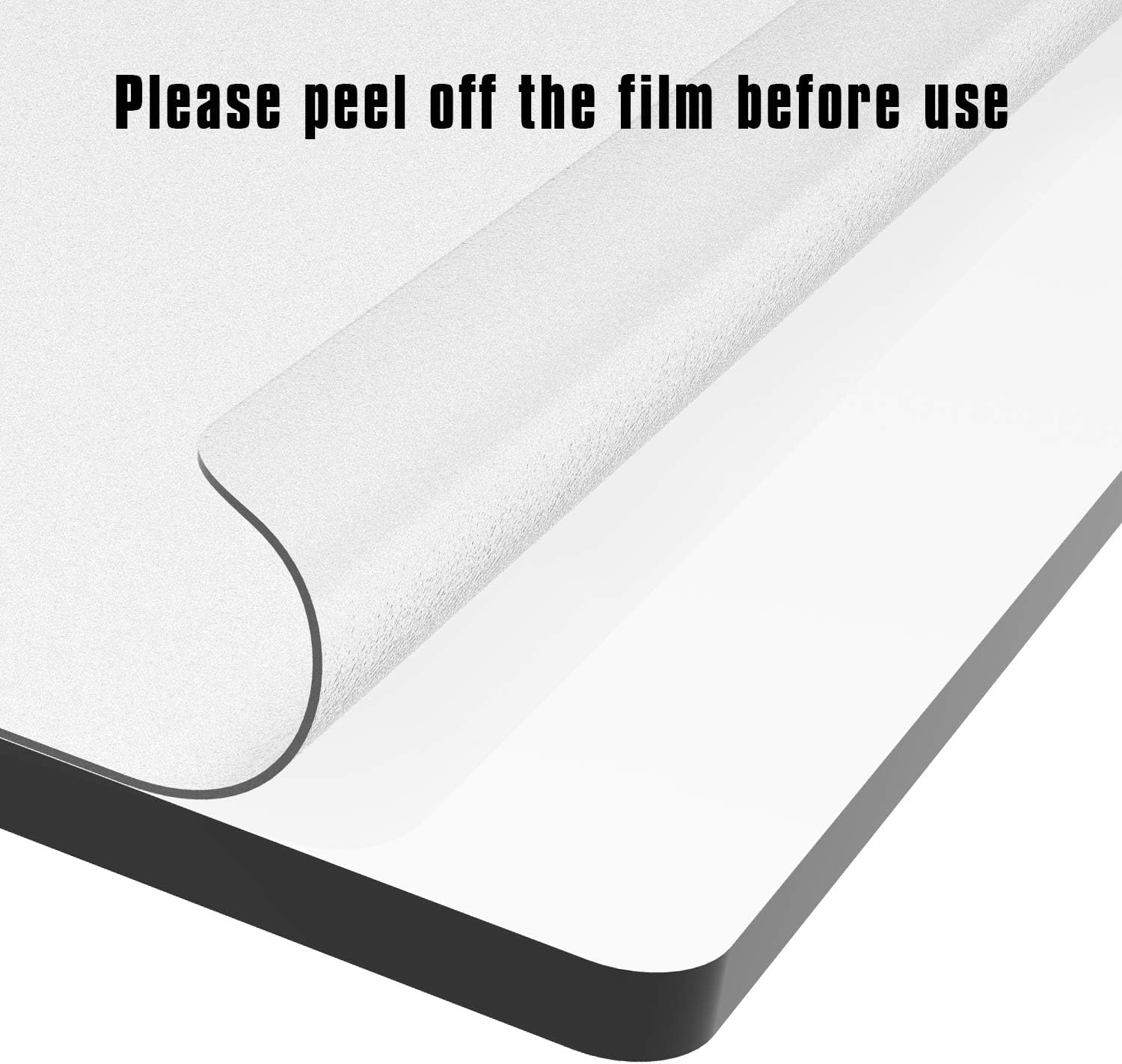 Bravo Sport Sneeze Guard 32 Inch x 24 Inch, 1/4 Inch Thickness, Acrylic Sneeze Guard Shield with Silicone Antislip Strip for Counter, Desk, Reception, Checkout : Office Products