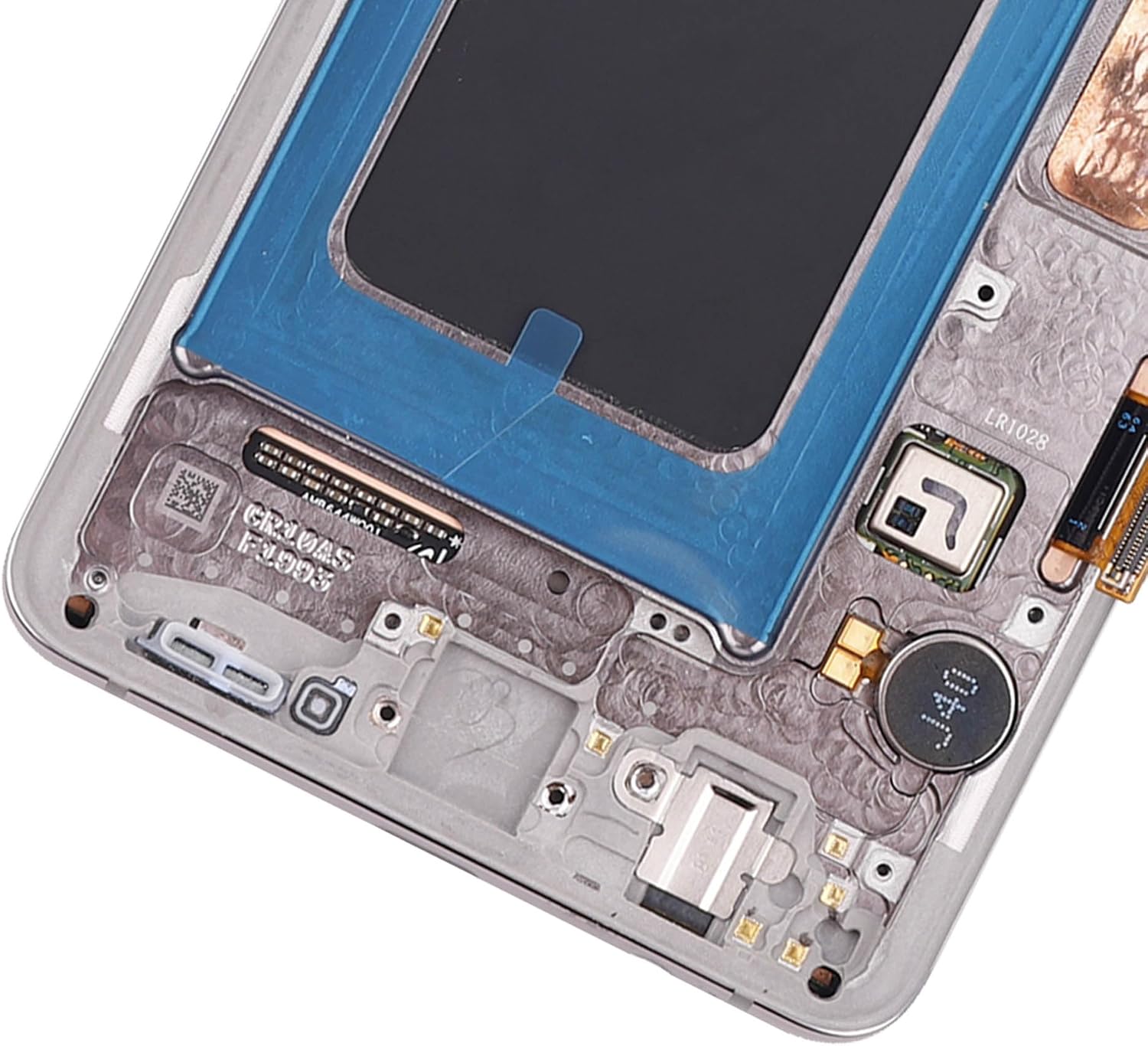 TFT Display for Samsung Galaxy S10+ S10 Plus SM-G975U (Black with Frame) LCD Display Touch Screen Digitizer Assembly Replacement with Tool Sets - No Fingerprint Support