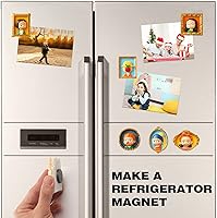 Vista 8 de Puntos magnéticos redondos pequeños con respaldo adhesivo para manualidades DIY escuela oficina hogar círculo magnético flexible con autoadhesivo