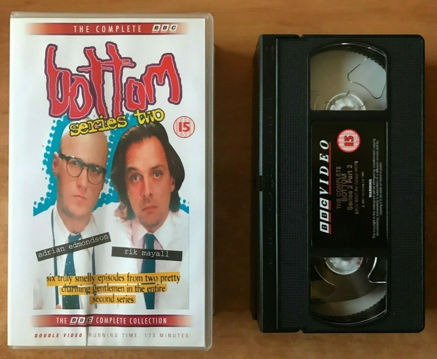 Bottom: The Complete Bottom - Series 2 [VHS] : Rik Mayall, Adrian ...