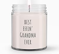 Vista 14 de Navidad, regalo de cumpleaños para terapeuta ocupacional Best Effin' terapeuta ocupacional nunca vela, velas de soja natural 9Oz Ak4237