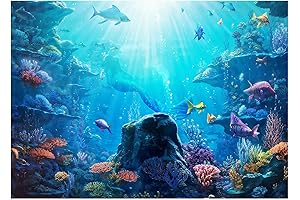 Mermaid Photo Backdrop: Dive into Enchanting Ocean Adventures