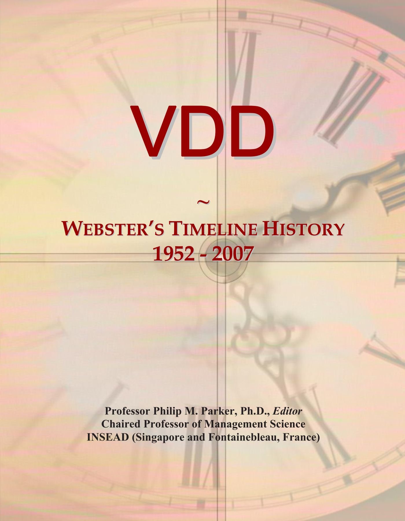 VDD: Webster's Timeline History, 1952 - 2007