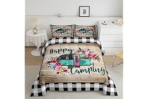 Manfei RV Comforter Set: Camper Adventure Haven for Kids & Adults