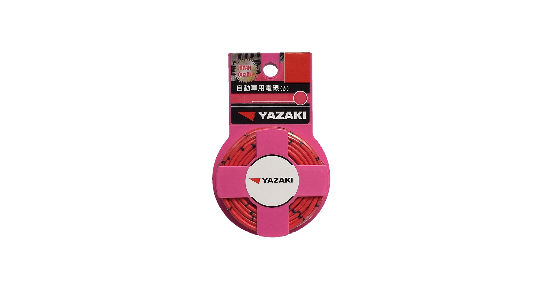 Amazon | 矢崎総業 自動車用電線赤 AV2.0/4M W106 W106 | 同軸