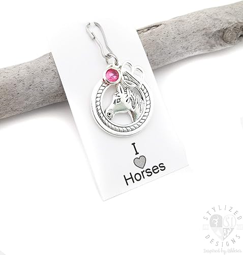 Miniatura 2 de Equestrian Gifts, Horse Gifts, Horse Gifts for Girls, Horse Zipper Pull, Equestrian Zipper Pull, Horse Riding Gift, Horse Rider Gift