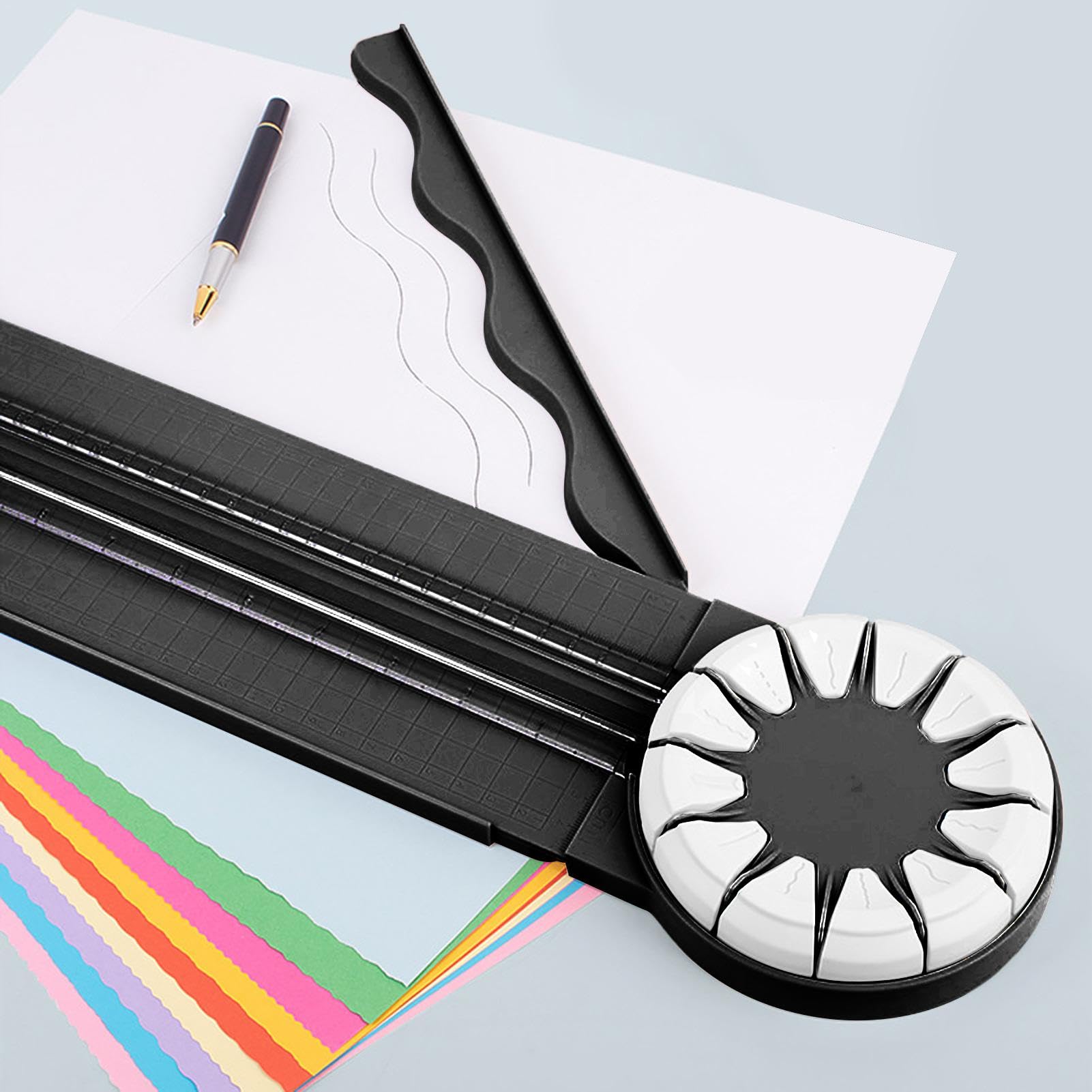 Amazon | 安全なスクラップブッキングツール、ペーパーカッター12