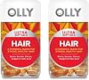 Olly Ultra Hair Vitamins 30 Softgels! Formulated with Biotin, Keratin, Silica, Copper and Folic Acid! Powerful Blend for Strong & Healthy Hair! Choose Your Pack! 2