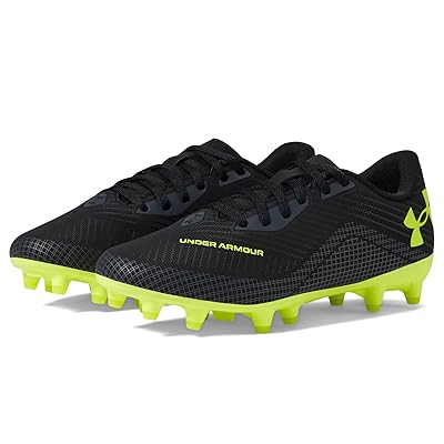 Under Armour Kids Shadow Select 2 Jr. (Toddler/Little Kid/Big Kid) Boys Shoes Black/Castlerock/High Vis Yellow