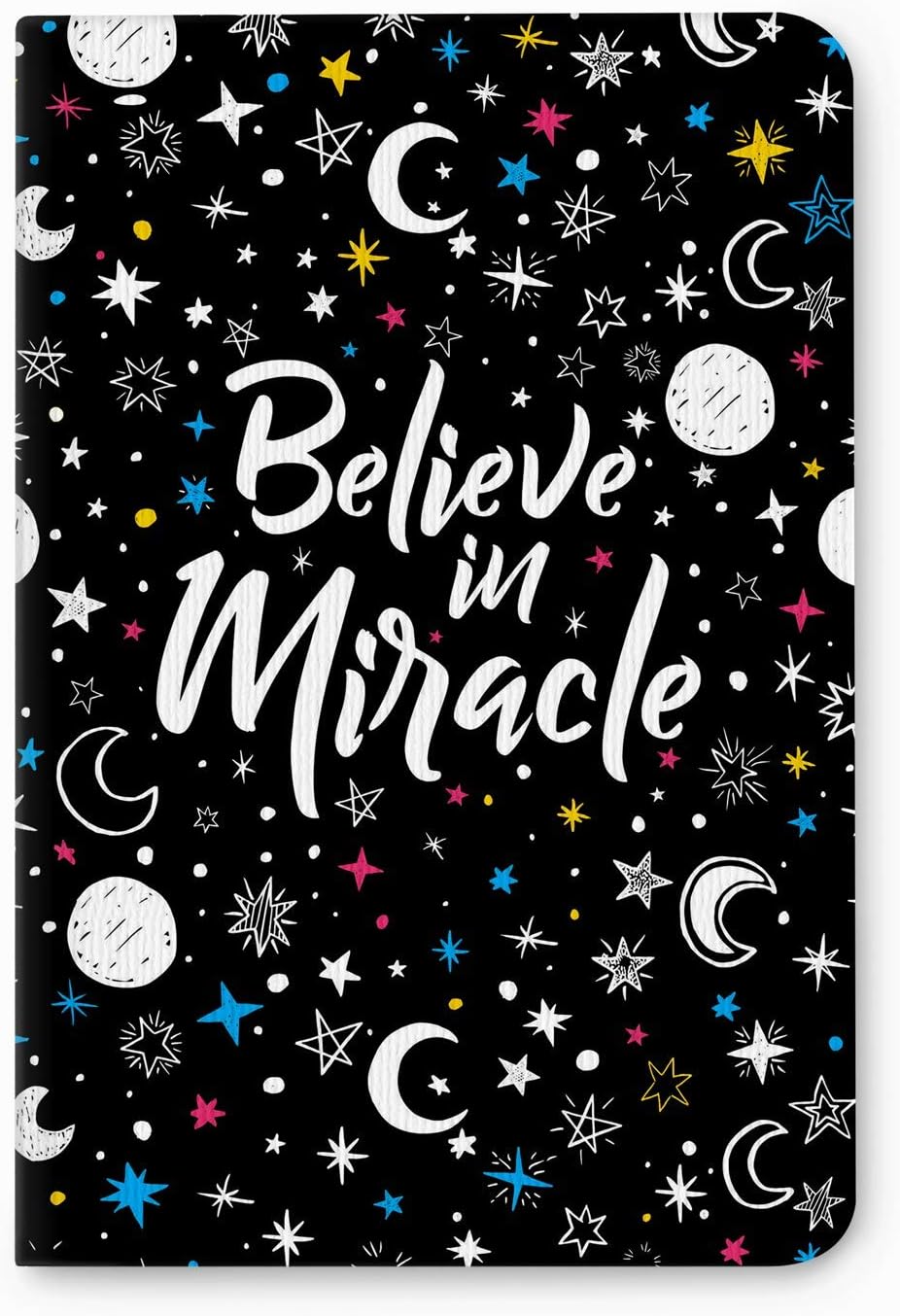 Factor NotesBelieve in Miracle 90 GSM 112 Pages Ruled Journal Notebook, B6 Size