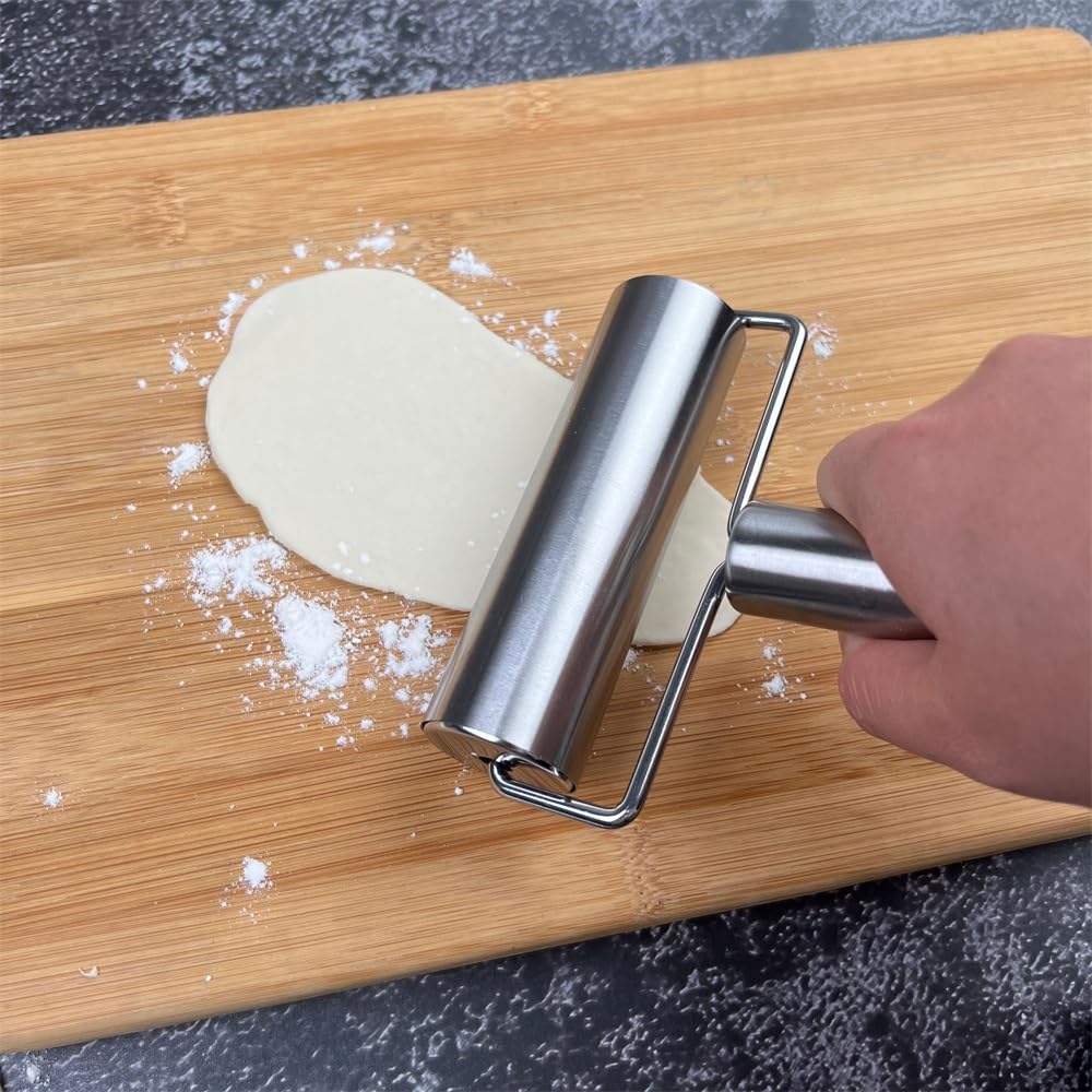 Creatore di gnocchi in acciaio inossidabile 304 - mattarello in legno