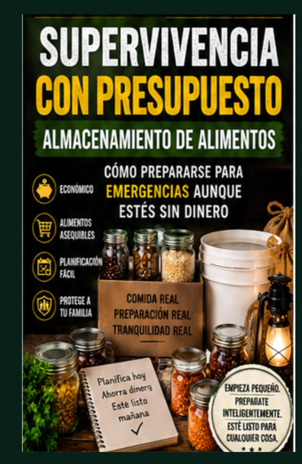 Almacenamiento de alimentos de supervivencia económico: Cómo prepararse para emergencias incluso si estás sin un duro