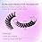 Royaomis D Curl Cat Eye lashes Wispy Russian Strip Lashes that Look Like Extensions 8D False Eyelashes Natural Look Pack 10 Pairs (RM-39)