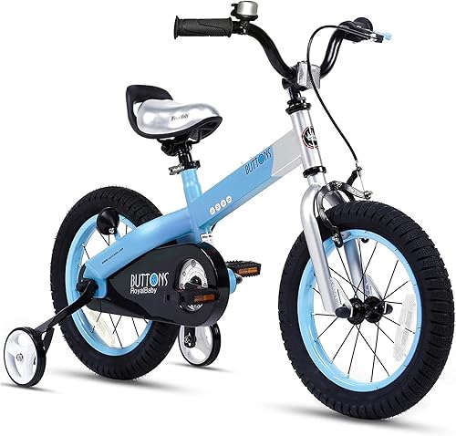 Royalbaby Bicicleta Cubetube para niños de 3 a 9 años, bicicleta para niños pequeños de 12, 14, 16, 18 y 20 pulgadas, con ruedas de entrenamiento,